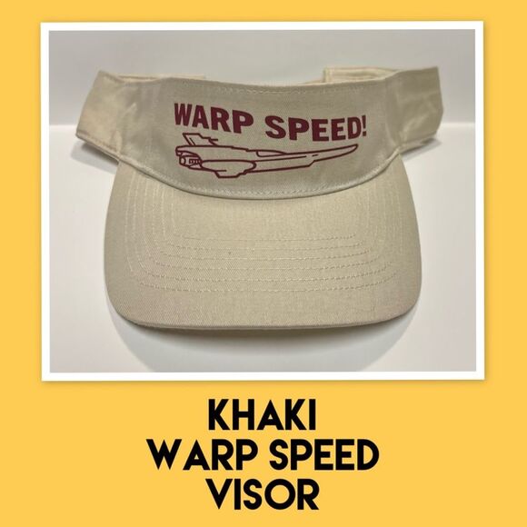 Khaki Warp Speed Visor - Picture 1 of 1